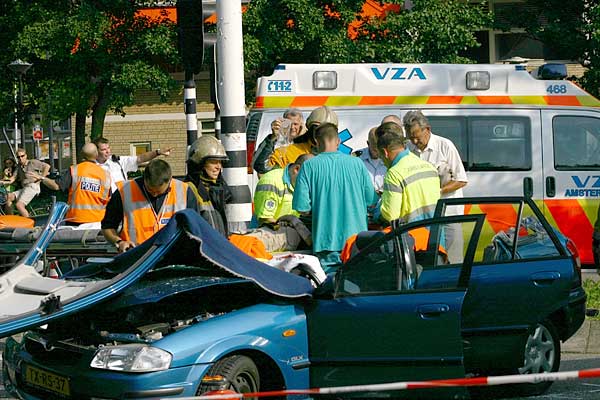 Aanrijding bus