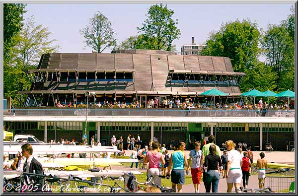 Bosbaan roeien Amstelveen