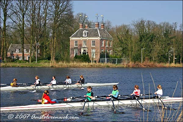 Head of the river Amstelveen