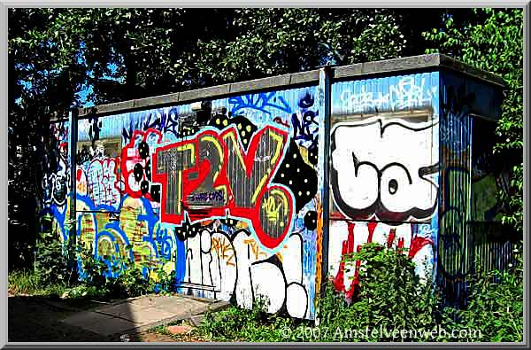 Bajes graffiti Amstelveen