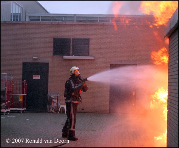 Containerbrand Amstelveen