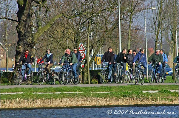 Head of the river Amstelveen