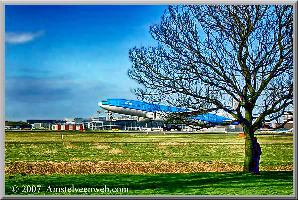 Schiphol polderbaan Amstelveen