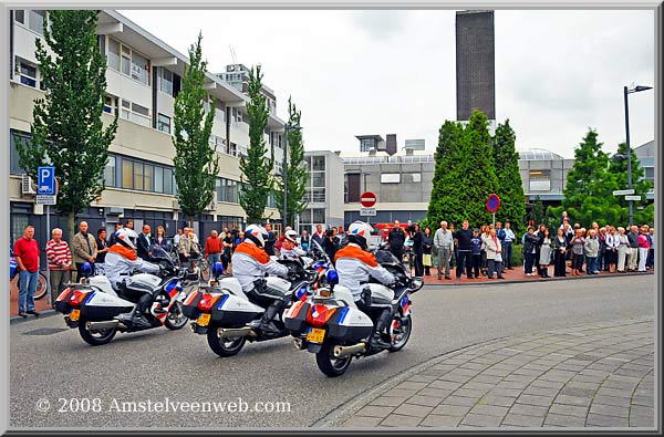 Begrafenis agente Amstelveen