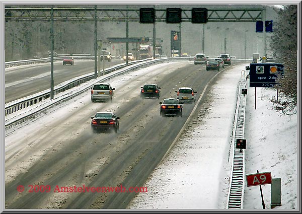 Sneeuw Amstelveen