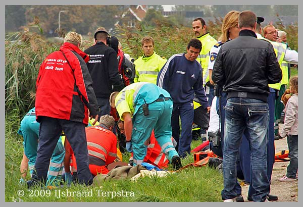 Auto te water Amstelveen