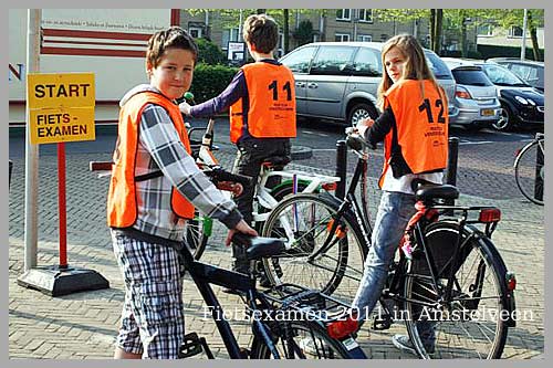 Fietsexamen  Amstelveen