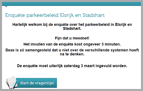 enquete Amstelveen